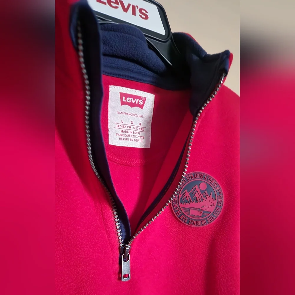 Levi's Red Kids Sweater - Picture 5 of 8